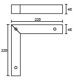 Plano Técnico Pie Corner