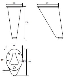 Plano Técnico Pie Mantua