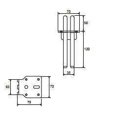 Plano Técnico Pie Twin